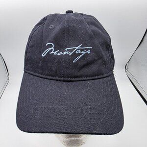 Montage Laguna Beach Black Baseball Hat Cap Casual Outdoors Lightweight